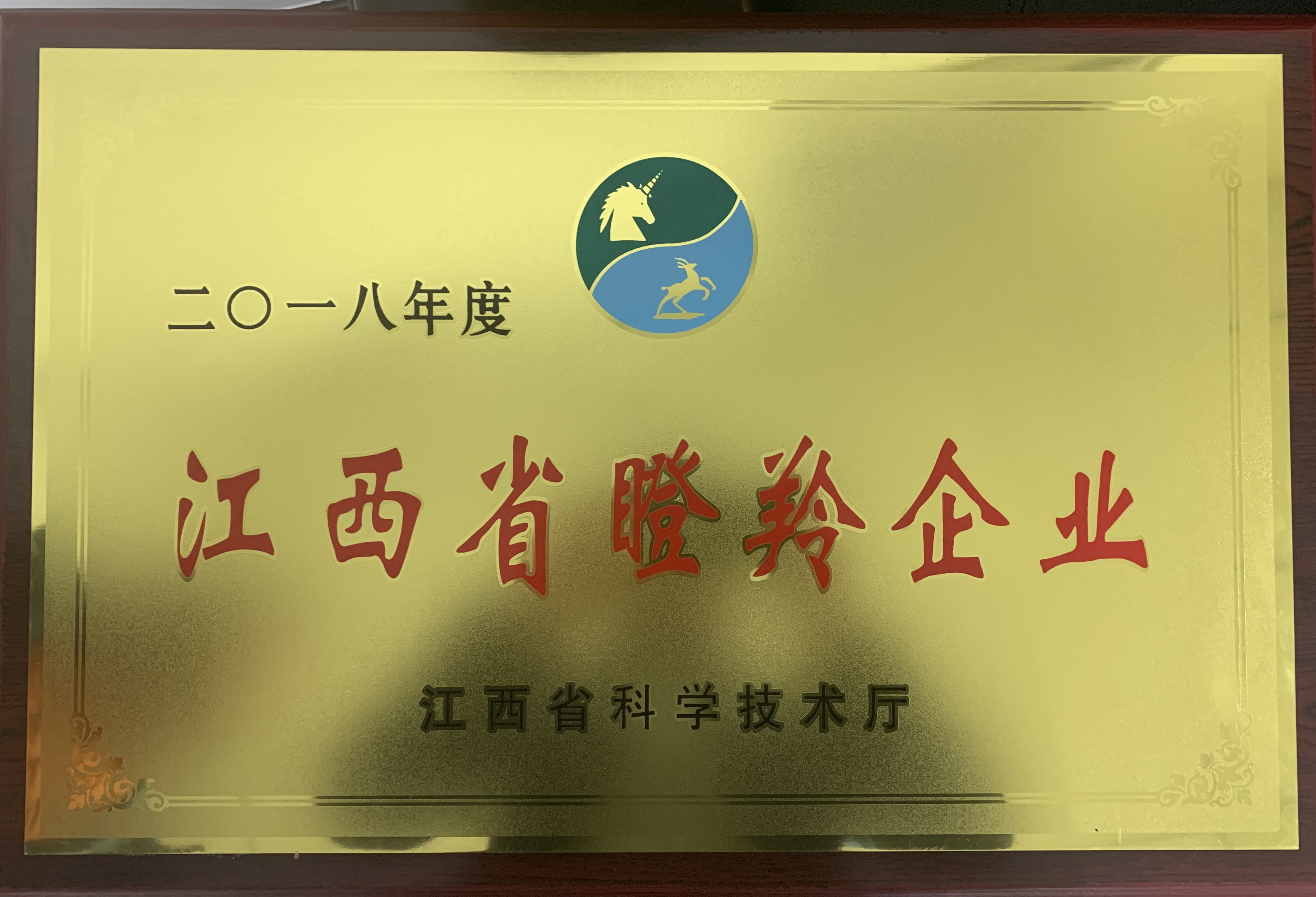 w88win中文手机版致光-2018年度江西省瞪羚企业